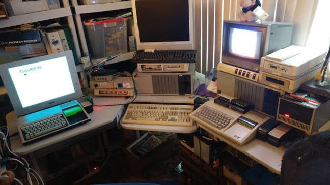 Greg McGill's TI-99 setup