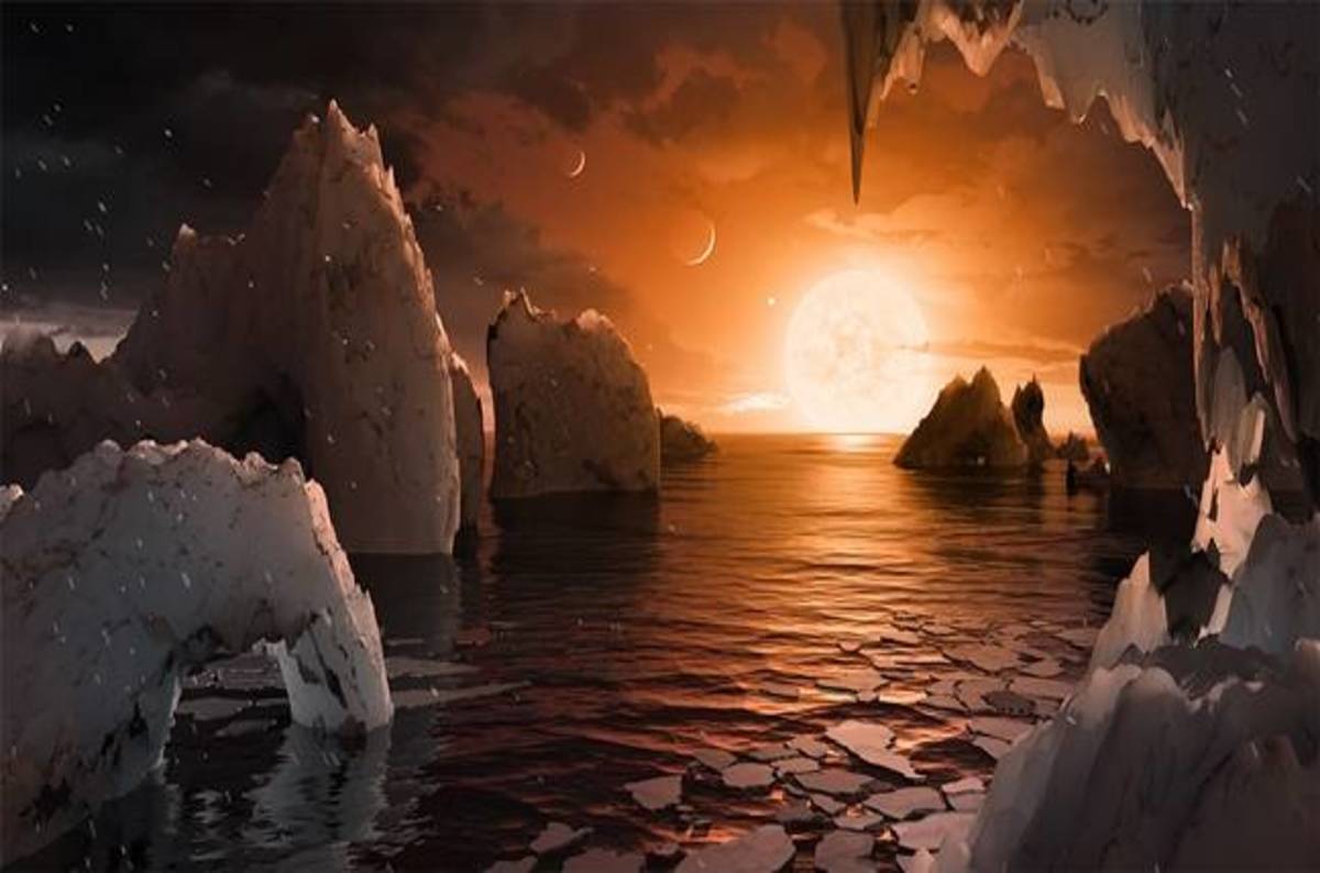 Pack your bags! NASA spots SEVEN nearby Earth-sized alien worlds
