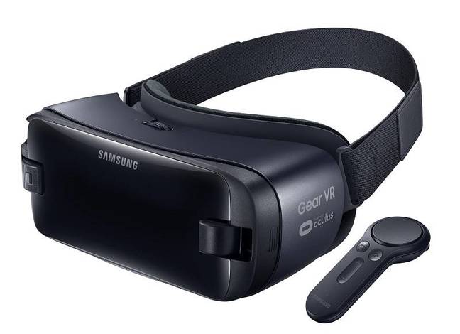 The Gear VR with new controller
