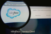 Salesforce web page