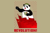 Chinese revolutionary panda