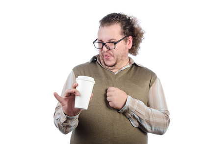 Man coffee photo via Shutterstock