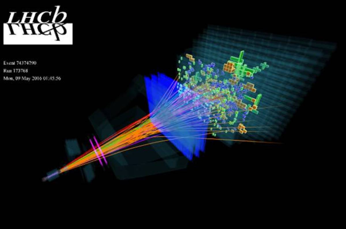 Large Hadron Collider turns up five new particles • The ... wireless phone network diagram 