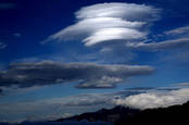 Unusual cloud over the ocean. photo by shutterstock