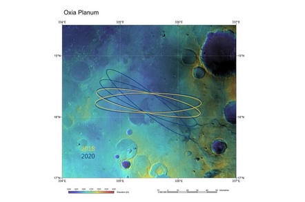 Oxia Planum, one of two possible landing sites for the ExoMars 2020 mission