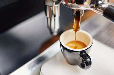 An espresso machine