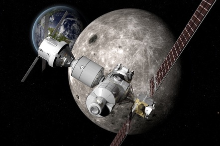 Boeing's concept illustration for a Space Gateway