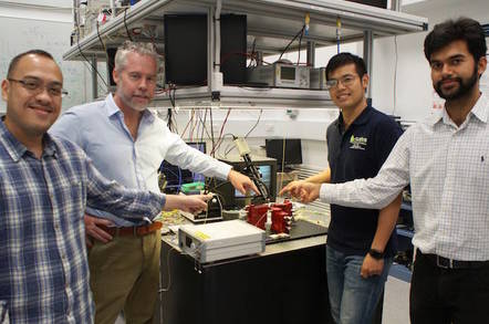 The CUDOS microwave photonics team