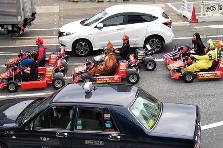 Maricar.com Mario Kart tour of Tokyo
