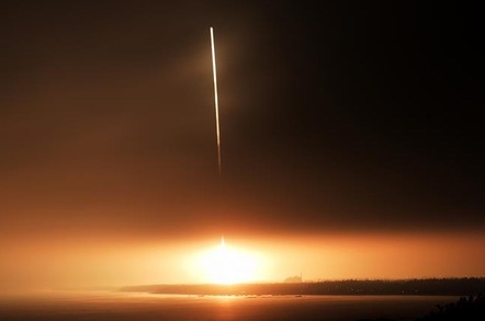 China's robot space truck Tianzhou-1 lifts off