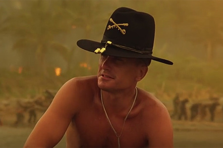 Apololypse Now smell of napalm in the morning