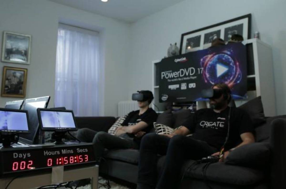 photo of 'Grueling' record-breaking VR movie marathon triggers hallucinations image
