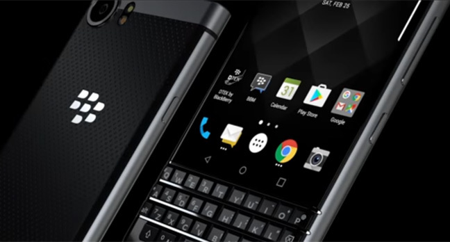 BlackBerry KeyONE Android smartphone