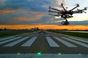 Canard Drones inspects airfield lighting with, er, drones. Pic: Breed Reply
