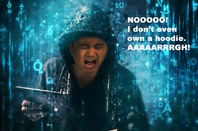 James has entered the bastardly matrix. Illustrations from SStock, text from The Reg