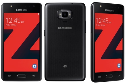 The Samsung Z4, running Tizen 3.0
