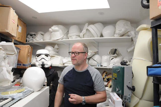 Mark Edwards in workshop photo by Gavin Clarke