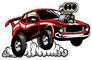 Car with supercharger