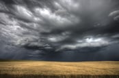 Storm clouds photo via Shutterstock