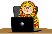Russian Doll using a computer