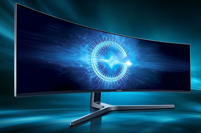 Samsung Releases 49 Inch Desktop Monitor With 32 9 Aspect Ratio The Register