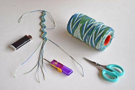 Macrame art kit