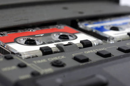 An old answering machine