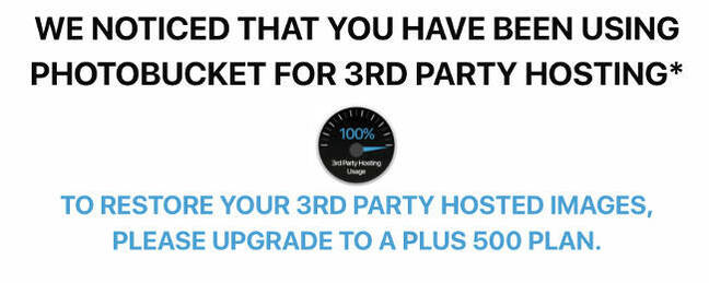 Photobucket notification Photobucket notification
