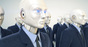 Robot workers photo via shutterstock