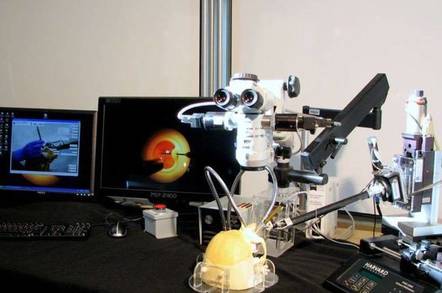 Steady-Hand Eye robot