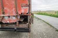 Broken container photo via Shutterstock