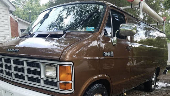 Surveillance van on eBay