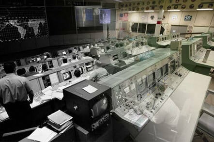 NASA Houston mission control