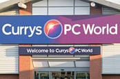 Currys PC World shop sign. Pic: Shutterstock