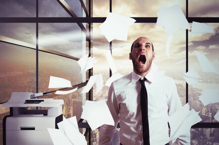 angry employee