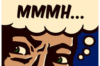 Hmmm illustration via Shutterstock