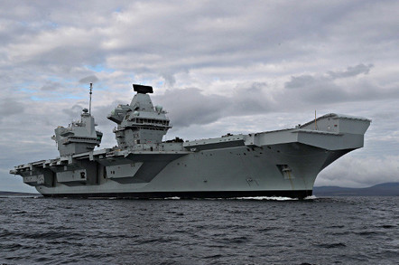 HMS Queen Elizabeth, pictured in Scapa Flow in August 2017. Crown copyright