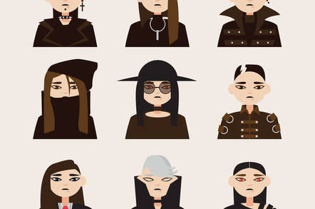 emo illustration