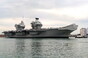 HMS Queen Elizabeth enters Portsmouth Naval Base. Gareth Corfield for The Register