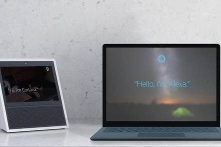Alexa and Cortana, together at last