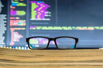 Specs and code photo via Shutterstock