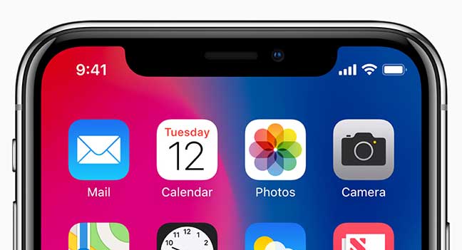 Apple iPhone X detail