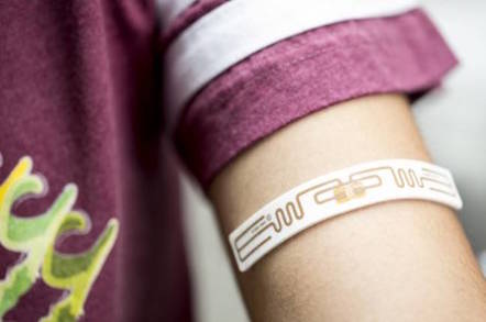 Washington University sensor as a skin patch