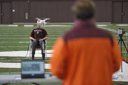 New Virginia Tech drone test
