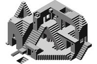 Escher-like geometric confusion