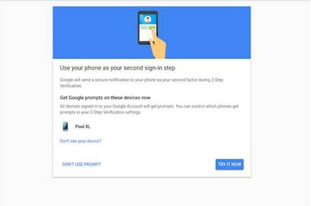 google slides text message 2fa a little closer to the door the