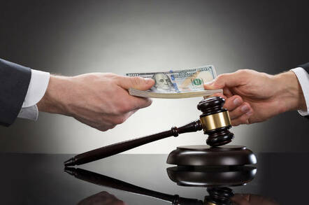 Paying a court fine