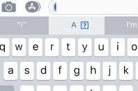 iOS messed up keyboard