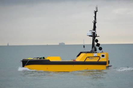 ASV C-Worker 7 robot boat