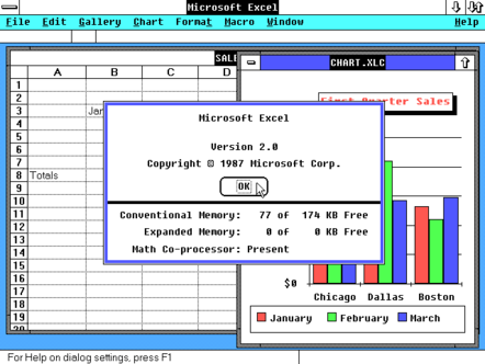 WinWorld: Microsoft Excel 5.x